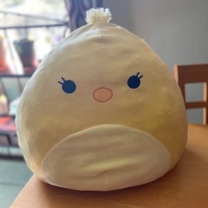 Original Aimee yellow chick squishmallow (without wings) 18"- 20" tall 2018
